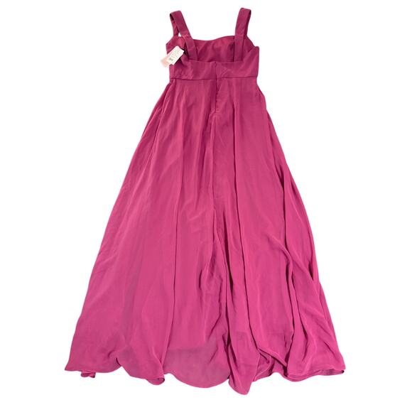 NWT After‎ Six CONTOURED WIDE STRAP SWEETHEART MAXI DRESS TEA ROSE Size 12 R - Picture 4 of 13